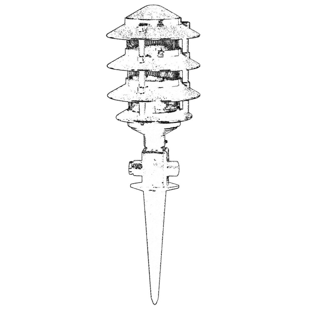 BBO-68161-BSY Crna Spoljna Zidna Lampa slika 2