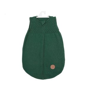 Ceba Baby pletena vreća za spavanje(62x42) tamno zelena
