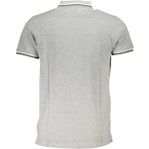 CAVALLI CLASS POLO SHORT SLEEVE MAN GRAY slika 2