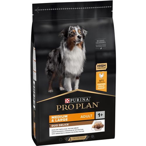 PRO PLAN Dog Duo Delice Medium&Large 1+, bogato piletinom, 10 kg slika 1