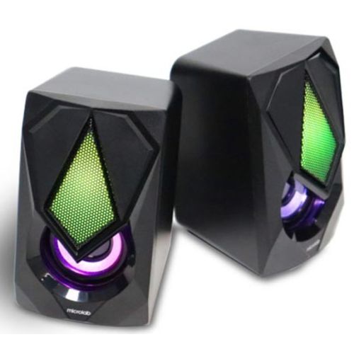 Microlab B25 Stereo zvucnici black, 6W RMS (2 x 3W), USB power, 3,5mm RGB slika 1