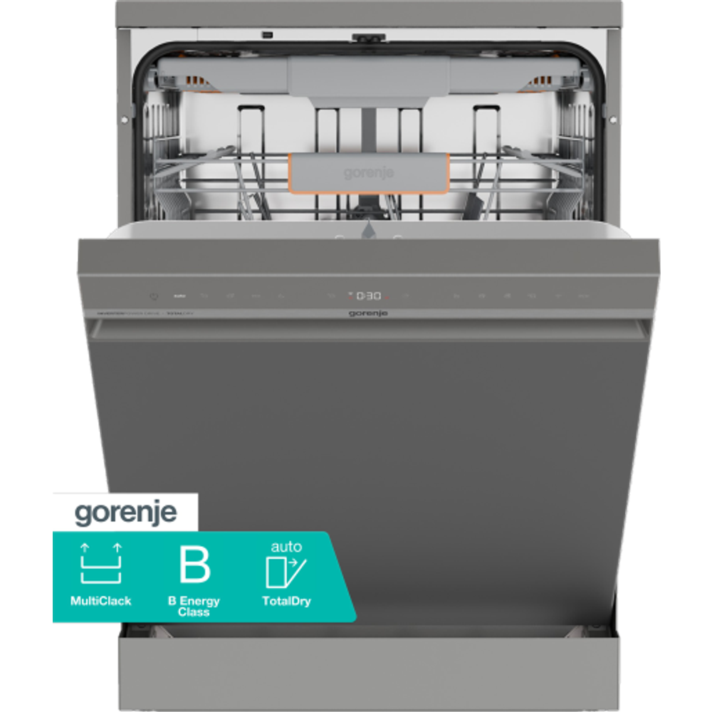 Gorenje Samostojeća mašina za suđe GS673B90X / 16 setova, 60 cm slika 1