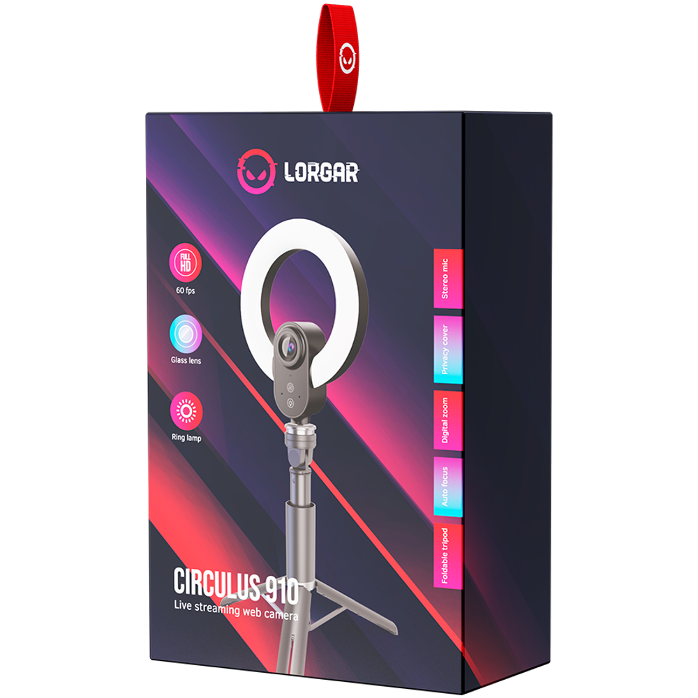 LORGAR Circulus 910: Profesionalna Streaming Web Kamera slika 6