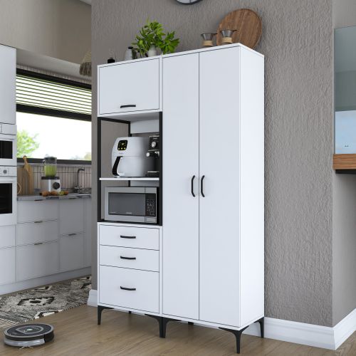 JE142 - 3106 White Multi Purpose Cabinet slika 5