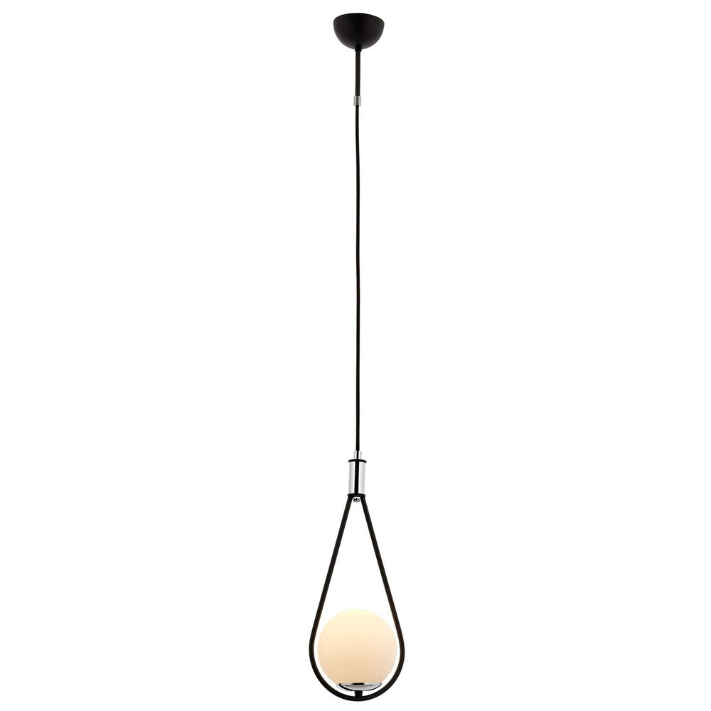 Luster Av-4316-1Bsy u Crno-Bijeloj Boji slika 1