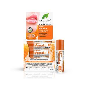  Dr. Organic MANUKA balzam za usne 00138