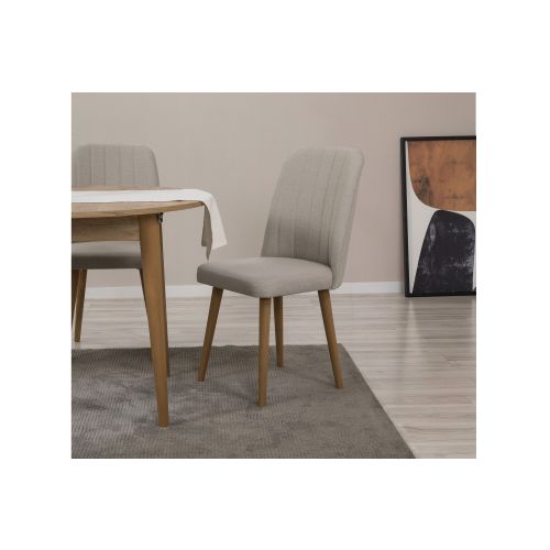 Vina 1005 - Atlantic Pine, Cream Atlantic Pine
Cream Extendable Dining Table & Chairs Set (3 Pieces) slika 2