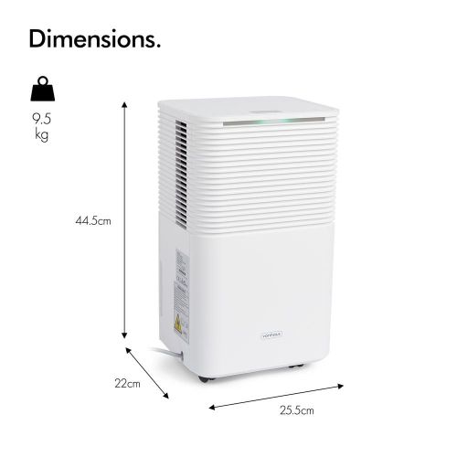 VonHaus dehumidifier s niskom potrošnjom energije, 12L slika 2