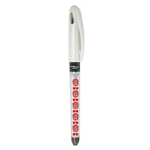 Gel pen 0,7 PENTEL EnerGel Tradio Ethno Croatia Podravina bijela slika 1