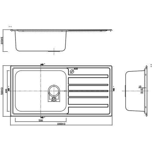 Kuhinjski sudoper BL 821 slika 2