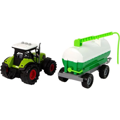 Traktor sa cisternom zeleno-bijela slika 4