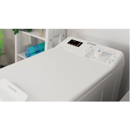 Indesit BTWS6230P veš mašina sa gornjim punjenjem, RapidWash, 6 kg, 1200 rpm, širina 40 cm slika 7