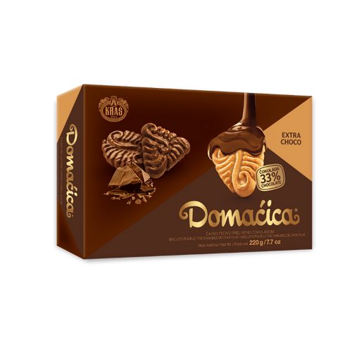 Kraš Domaćica extra choco 220 g slika 1