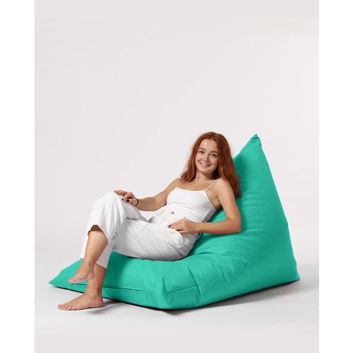 Atelier Del Sofa Piramida Veliki Krevet Pouf - Tirkizni Vrt Bean Bag slika 8