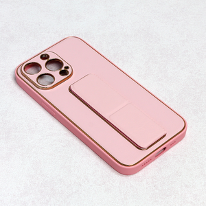 Torbica Leather Armor za iPhone 13 Pro 6.1 roze