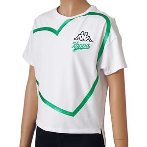 Kappa Dječija majica Logo DEPV3263F, Bijela