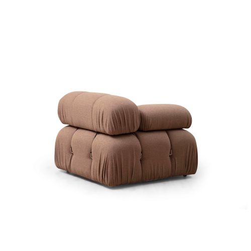 Atelier Del Sofa Sofa, Smeđa, Bubble L1 - Brown Bouclette slika 2