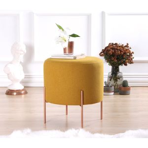 Copper 49 - Mustard Mustard Pouffe