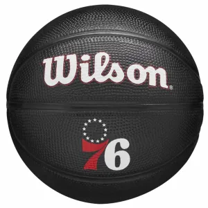 Wilson team tribute philadelphia 76ers mini ball wz4017611xb