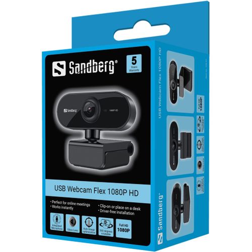 Sandberg USB Webcam Flex 1080P HD slika 3