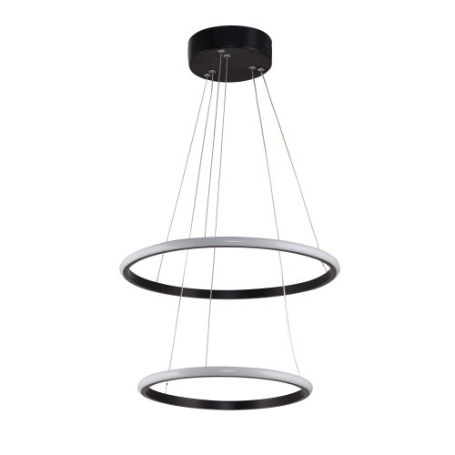 Leonis Black-White Light Black Chandelier slika 3