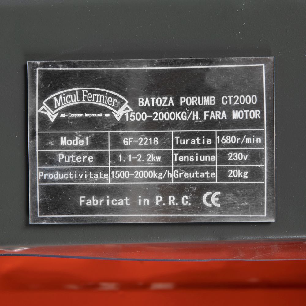 Mlin za kukuruz LITTLE FARMER CT2000 2,2KW GF-1140 slika 2