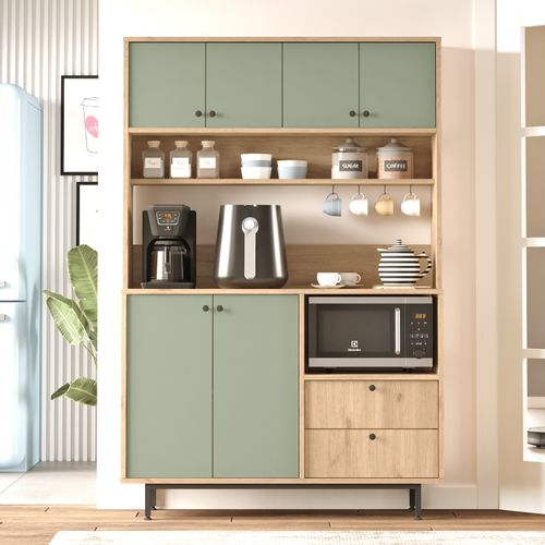 RE5-SY OakGreen Multi Purpose Cabinet slika 1