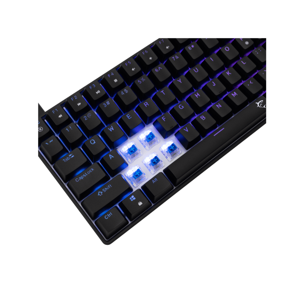 WHITE SHARK Mehanička tastatura GK-005122 HAMACHI / HR, plavi prekidači slika 4