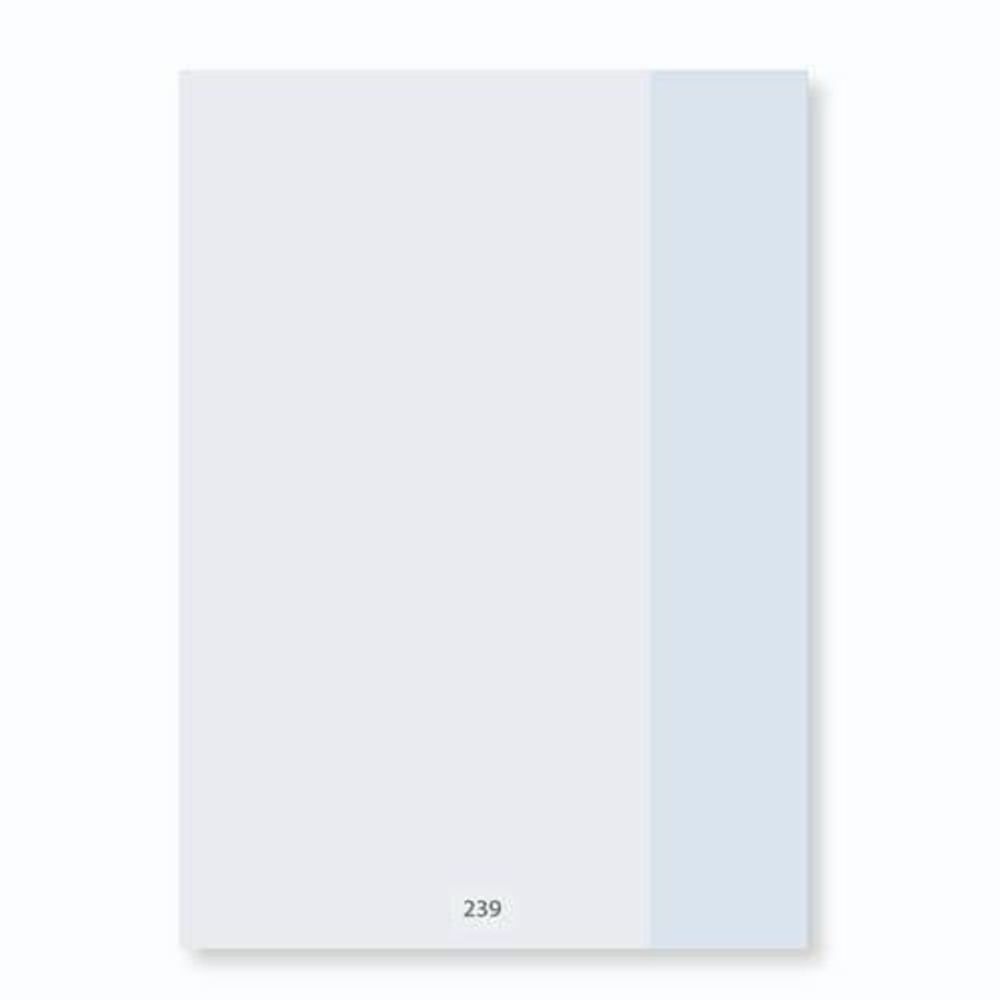 Omot PVC za školske udžbenike; dimenzije  413x287; tip 239 slika 2