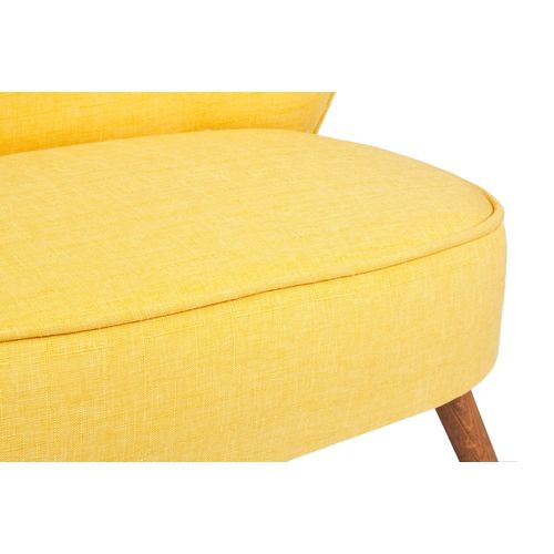 Bienville - Yellow Yellow Wing Chair slika 5