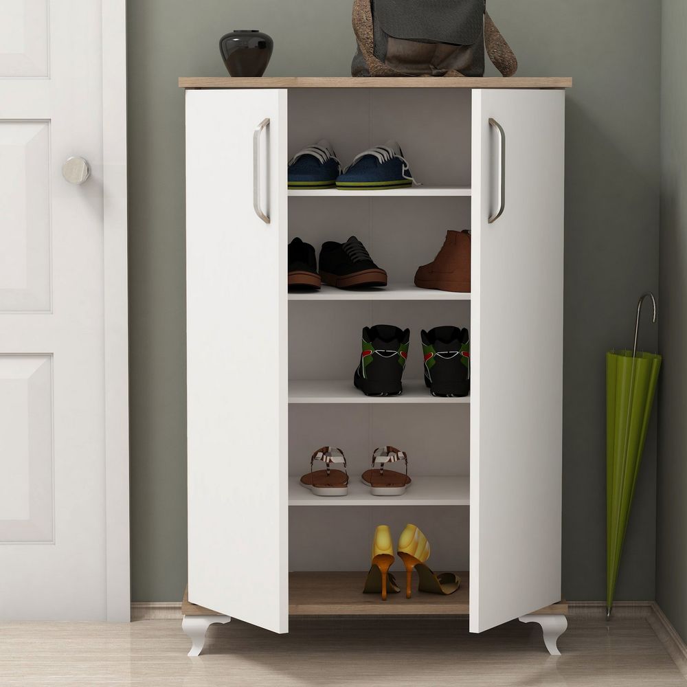 Asta - Walnut, White Walnut
White Shoe Cabinet slika 3
