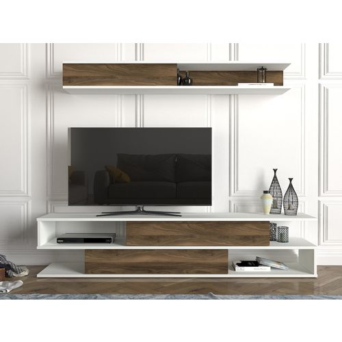 Woody Fashion Regal MILAN WHITE, Manyetik - White, Walnut slika 1