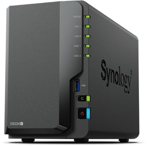 Synology DS224+, NAS Diskstation, 2HDD, 2GB, 2xLAN, 2xUSB slika 1
