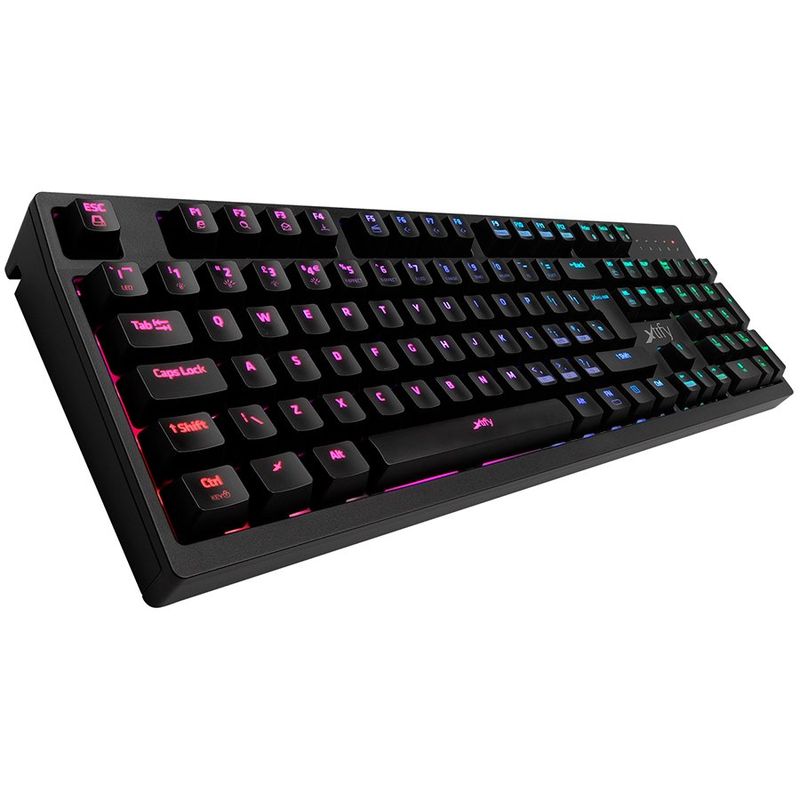 XTRFY K4 RGB Tenkeyless Mehanička Gaming Tipkovnica s RGB Osvjetljenjem, Crna, US image