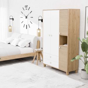 Lisa 3520 Oak
White Wardrobe