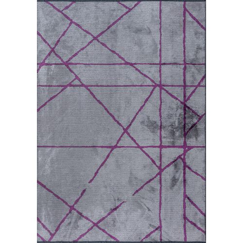 Tepih GRID LIGHT GREY, 240 x 300 cm slika 1