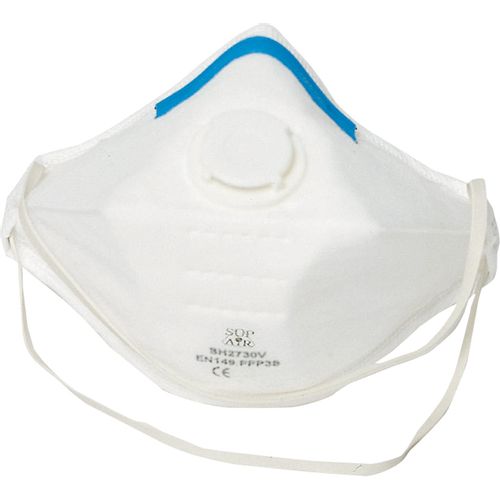 Respirator FFP 3 s ventilom sklopivi slika 1