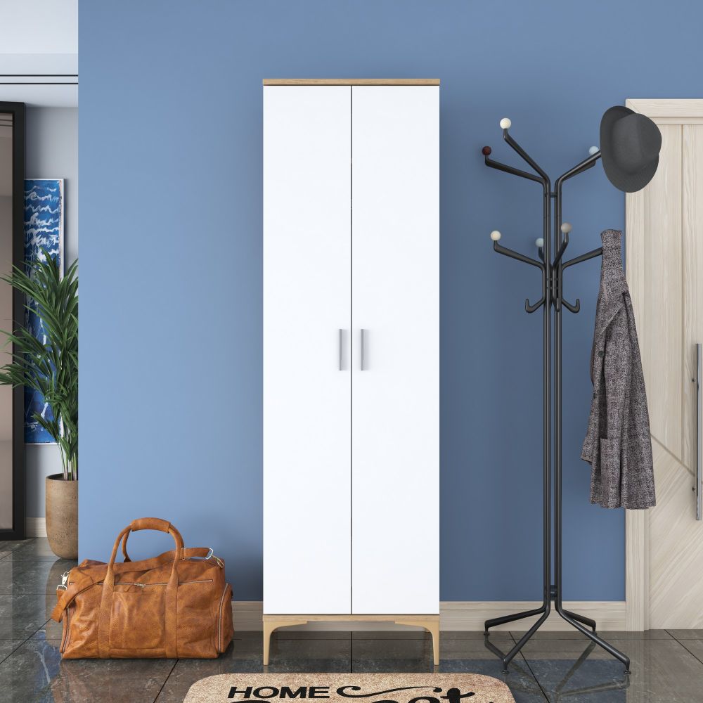 Bijeli Hodnik Ormar EA111 - 2703 Walnut slika 2