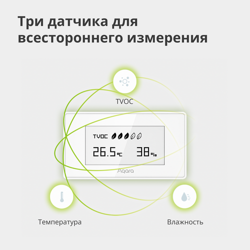 Aqara TVOC Monitor Kvalitete Zraka: Model AAQS-S01 slika 25