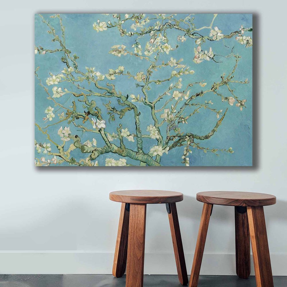 Dekorativna Platnena Slika 'Vangogh' u Više Boja, 70x100 cm slika 1