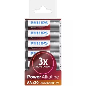 PHILIPS BATTERY - AA POWER ALKALINE BLISTER 20 KOM (LR06)