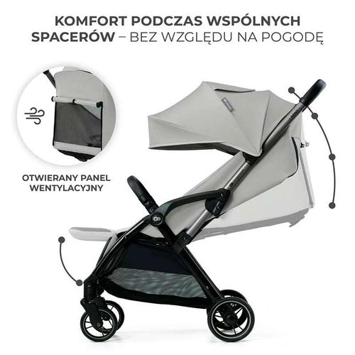 Kinderkraft Kolica Apino Dove Grey slika 3