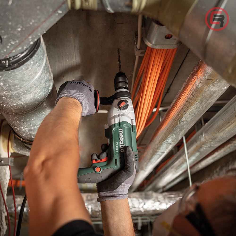 Metabo Bušilica SBE 800 - 2 R + L Vibraciona Elektronik 800 W U Koferu – 601744500 slika 2