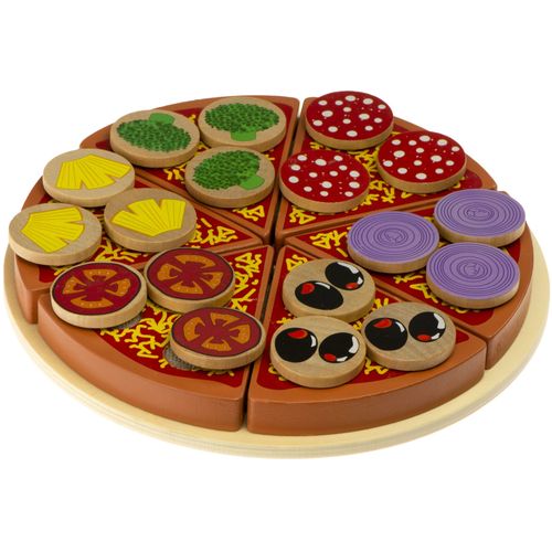Montessori drveni set pizza s dodacima slika 9