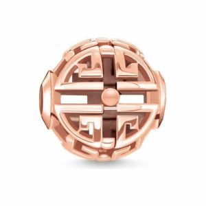 Nakit Thomas Sabo K0287-415-40 Roze Zlatna