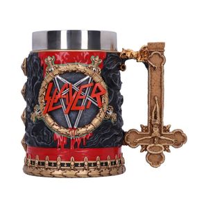 NEMESIS NOW SLAYER REIGN IN BLOOD TANKARD 15.3CM