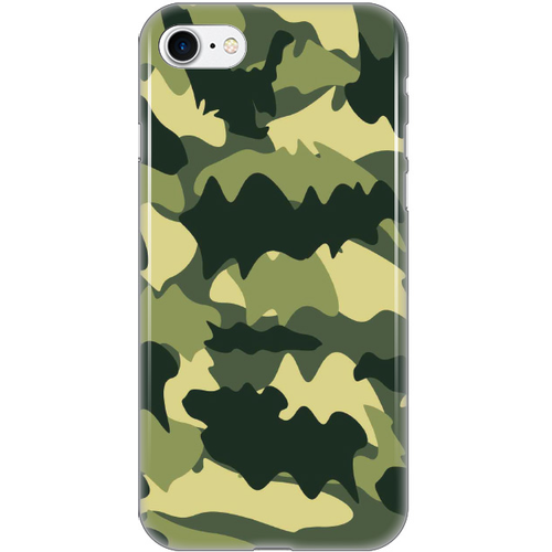Torbica Silikonska Print Skin za iPhone 7/8/SE 2020/2022 Army slika 1