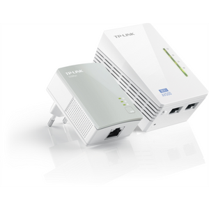 TP-LINK TL-WPA4220KIT 300Mbps AV600 WiFi Powerline Extender Starter Kit