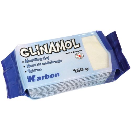 Glinamol bijeli KARBON 450 g-novo pak. slika 1