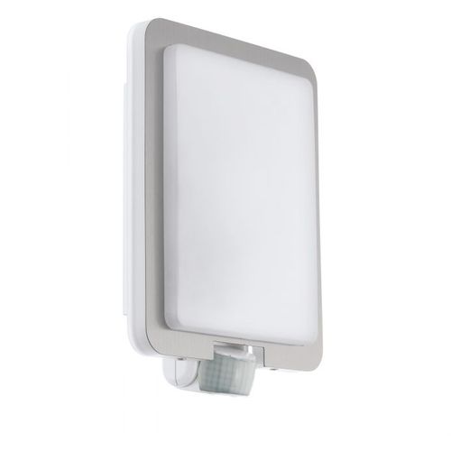 Eglo Mussotto spoljna zidna lampa/1, e27, sa senzorom, čelik/bela  slika 1